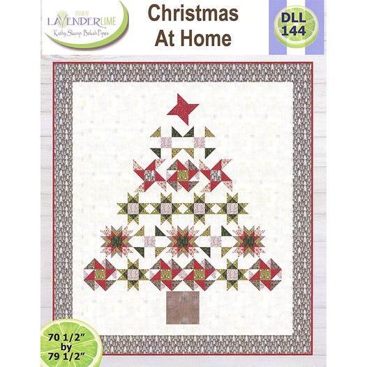 Christmas At Home Quilt Pattern Lavender Lime Designs