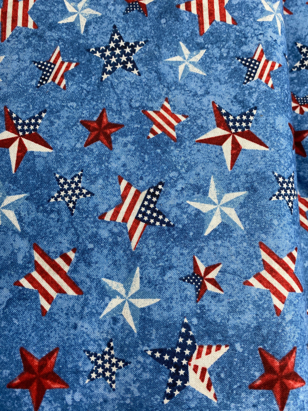 Medium Blue Stars and Stripes 10 Anniversary Collection