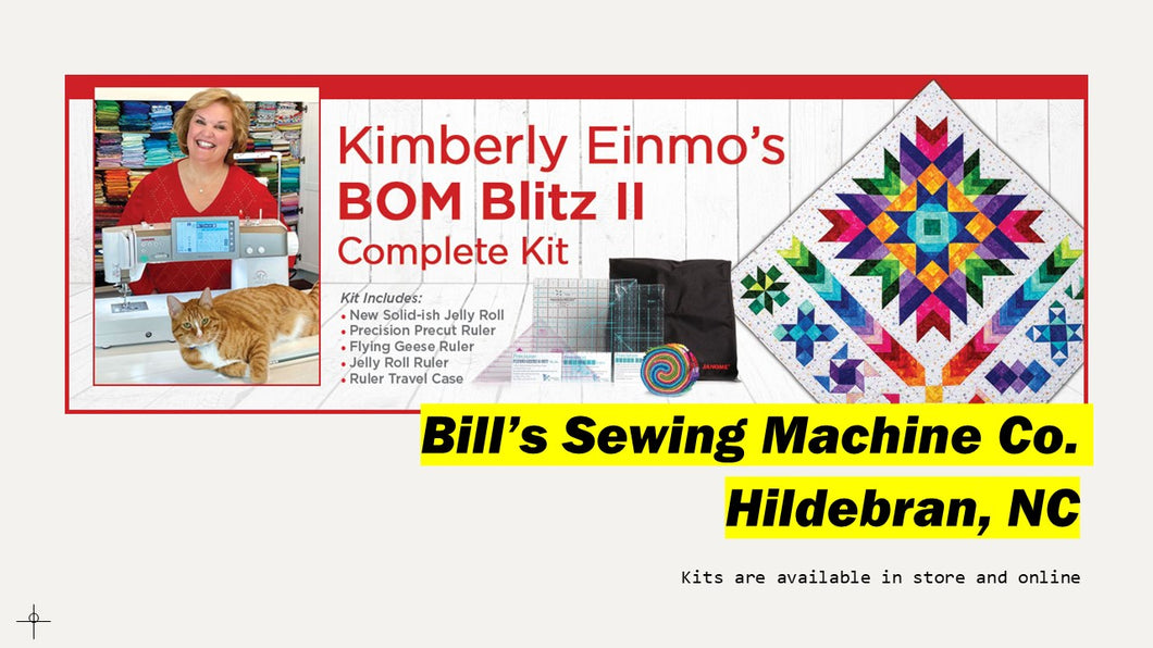 Kimberly Einmo's BOM Blitz II Complete Ruler Kit