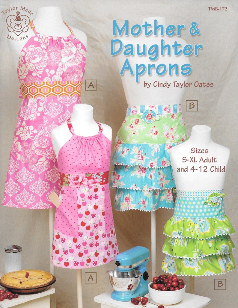 Mother and Daughter Aprons, by Cindy Taylor Oats